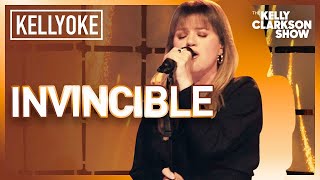 Kelly Clarkson Sings 'Invincible' 100 Days To Paris Olympics l Kellyoke