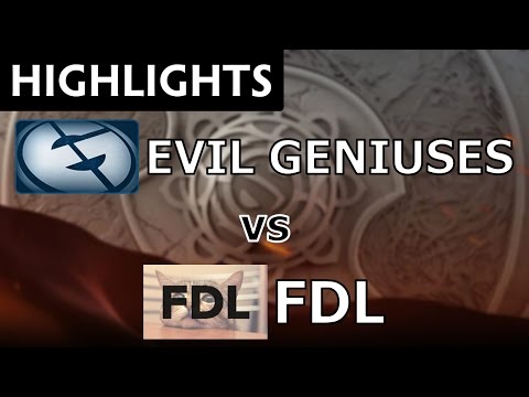 Evil Geniuses vs Friendship, Dedication, Love - The International 2016 Qualifiers - Dota Highlights