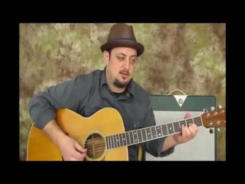 Acoustic Blues Guitar lesson ( The Land of Drop D tuning)