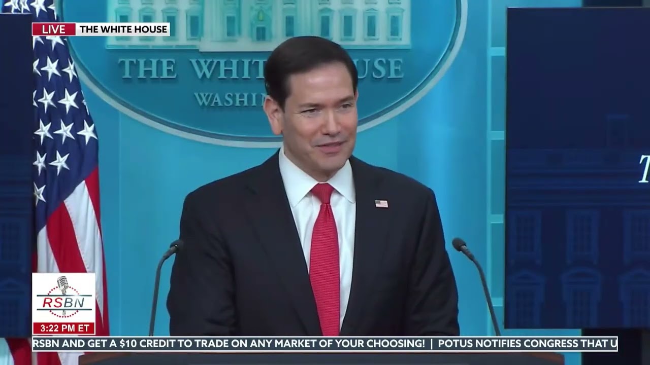 FULL EVENT: Secretary Rubio Holds Fiery White House Press Briefing - 05/05/26