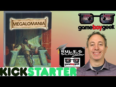 How to Play Megalomania (Rules School) with the Game Boy Geek