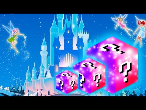 LUCKY PRINCESS BLOCKS PALACE MOD CHALLENGE - MINECRAFT MODDED MINI-GAME!