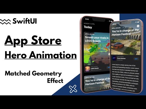 SwiftUI 3.0 Animation Challenge - App Store Hero Animation - Xcode 13 - SwiftUI Tutorials