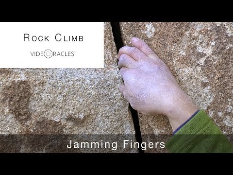 Crack Climbing: Jamming Fingers