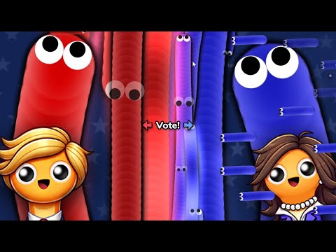 Slither.io TEAM MODE - EPIC RED vs BLUE Gameplay | SLITHERIO UPDATE