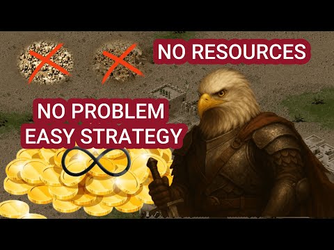 Infinite Gold With NO Hacks! | Stronghold Crusader DE Survival Trick