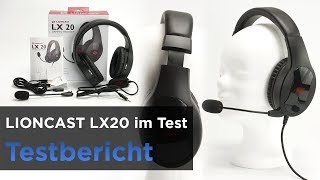 Lioncast LX20 im Test - Preiswertes Gaming-Headset mit abnehmbarem Mikrofon - Testaufnahmen