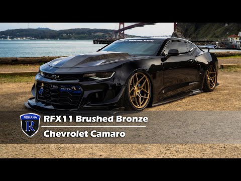 Rohana Wheels RFX11 Brushed Bronze | Chevrolet Camaro