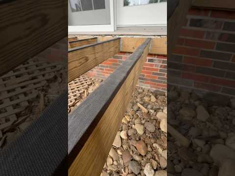 New Deck joist tape sent to me from @BenjaminObdyke  Pretty good stuff #deck #construction #new