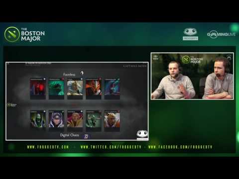 [Boston Major] Digital Chaos vs Faceless - Game 1 - Dota 2 100% FR