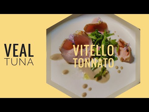 VEAL TUNA - Original recipe of VITELLO TONNATO from Filippo Camposeo.