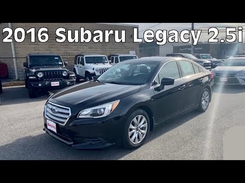 2016 Subaru Legacy 2.5i Premium Startup, Walkaround, Features