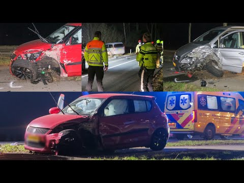 Weer frontale botsing in Castricum, ditmaal op de N513 | 03/03/2021