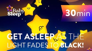 BabySleep | 30min. Fading to Black Lullaby | White Noise | Per Elisa