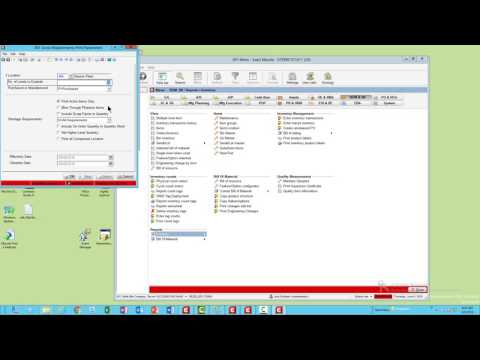 Macola ES or Macola 10 Gross Requirements Report