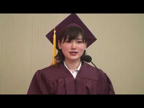 卒業生メッセージ2　ー2017年度大阪女学院短期大学学位授与式