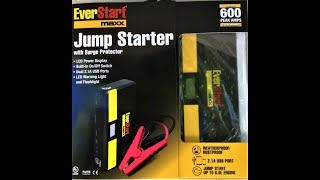 EverStart Maxx 600 Amp Lithium Jump Starter