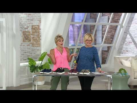 Earth Origins Perforated Leather Slip-On Shoes - Melissa on QVC