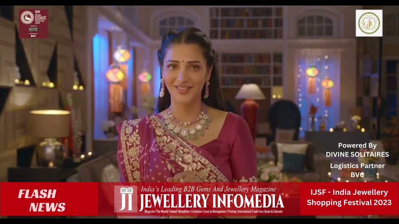 Celebrate yourself with IJSF - Brand Ambassador Shruti Hasan