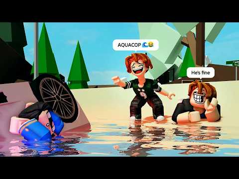 AQUA COP 🌊 (ROBLOX Brookhaven 🏡RP UPDATE - FUNNY MOMENTS)