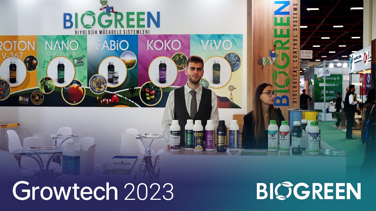 Выставка Growtech 2023 в Анталии - Biogreen® - Джихангир Арслан (интервью)