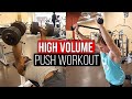 INTENSE HIGH VOLUME PUSH WORKOUT FT MULO MOTIVATION