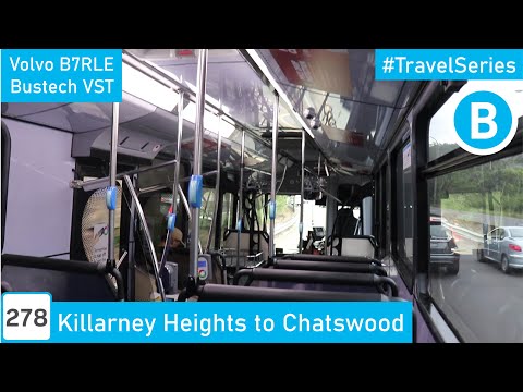 (Route 278) Forest Coachlines Volvo B7RLE/Bustech VST, m/o 4191 [Terrey Hills]