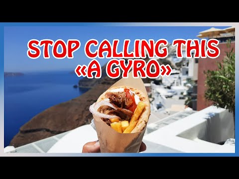 DON'T make these 2 MISTAKES when ordering “a Gyro” in Greece