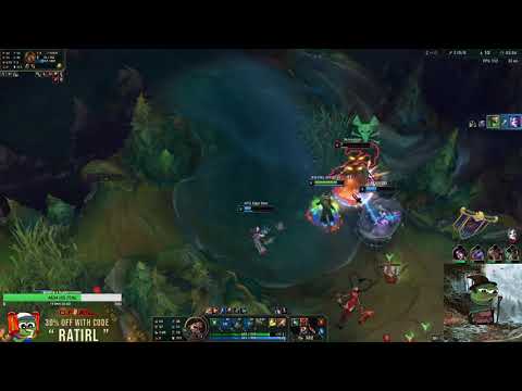 RATIRL speed runs bot and mid gank