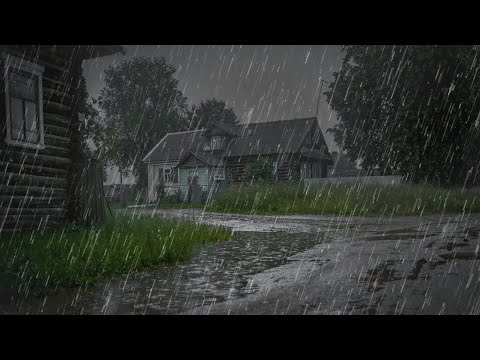 Wonderful Rain Sound To Fall Asleep In 3 Minutes - Relaxing Rain For Sleep, Study, ASMR