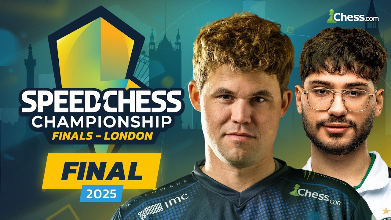 SCC FINAL: Magnus vs. Alireza For The Speed Chess Crown! Live From London!!