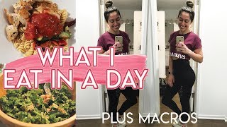 WHAT I EAT IN A DAY: Simple Meals with Macros