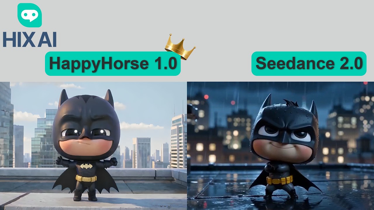 HappyHorse-1.0: The new KING of AI video? 🐎 | Side-by-Side Testing video thumbnail