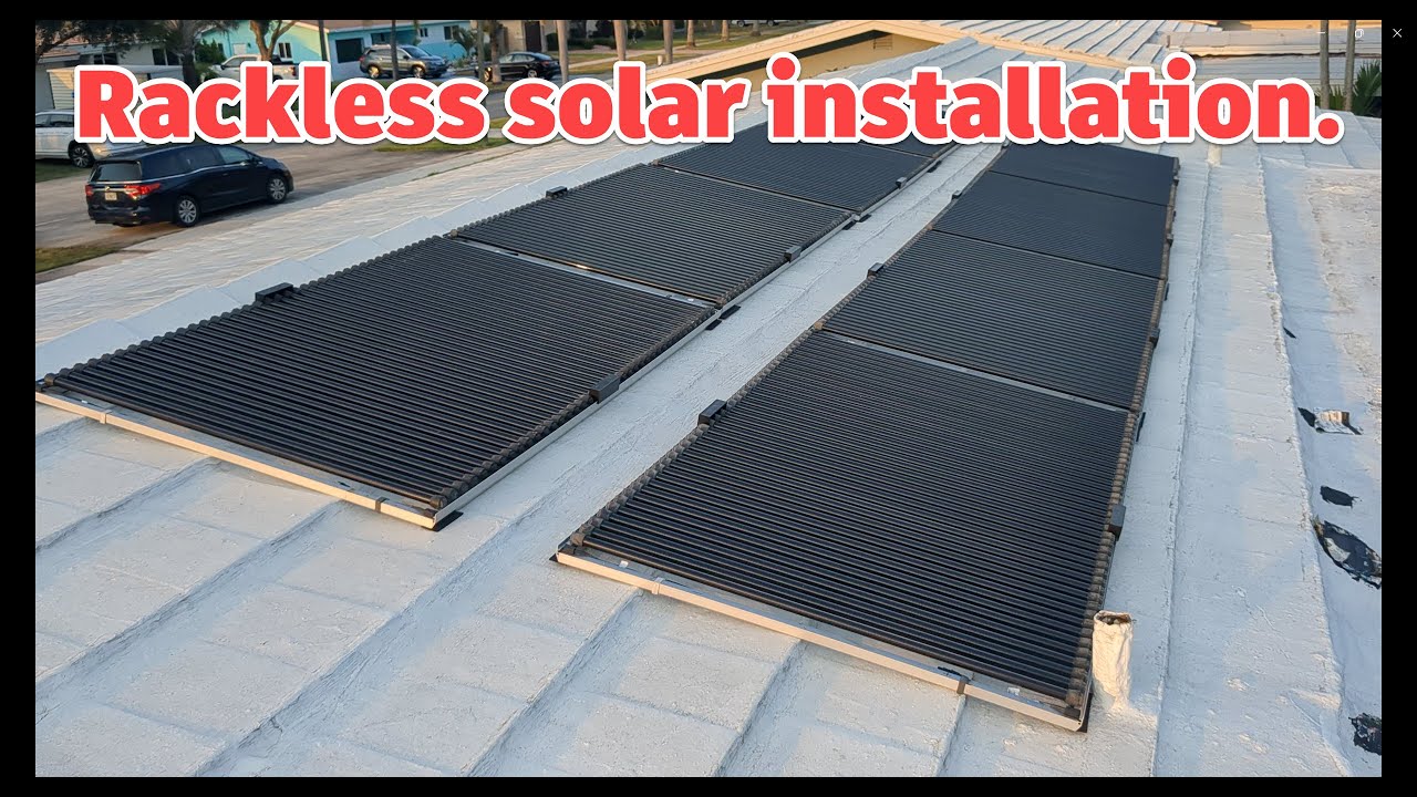 Solyndra Solar install - layout