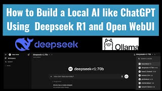 How to build a Local AI like ChatGPT using Deepseek R1 and Open WebUI (macOS/Linux Version)