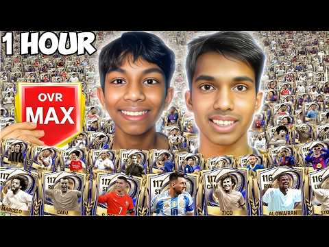 Zero To MAX OVR in 1 Hour with 8 MILLION Gems! - FC Mobile