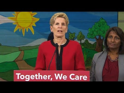 Voters will have ‘stark’ choice in election: Wynne