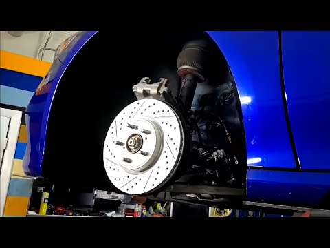 Drilled and Slotted Rotors by R1 Concepts on the Honda Accord 2018-2020