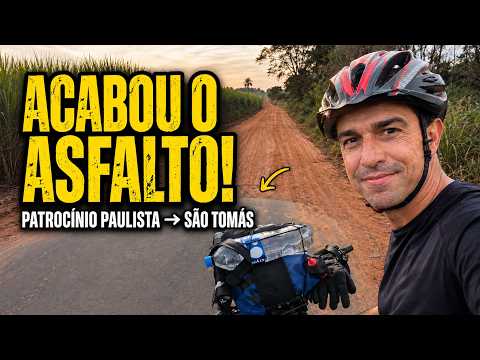 CAMINHO DA FÉ DE BIKE:  Dia 1 - Patrocínio Paulista a São Tomás de Aquino