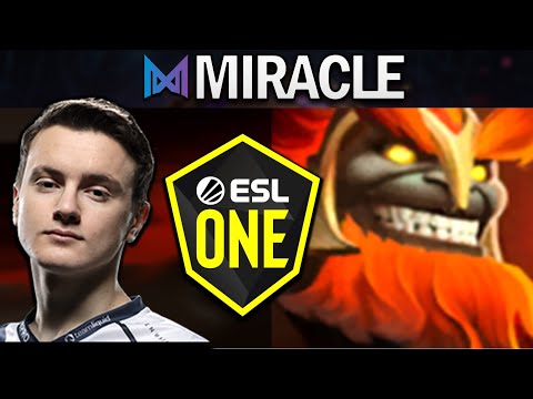 NIGMA.MIRACLE MARS IN ESL ONE LOS ANGELES - DOTA 2 7.25 GAMEPLAY
