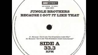 Jungle Brothers - Because I Got It Like That (Freestylers Indett Mix)