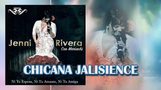 Chicana Jalisience Jenni Rivera con Mariachi