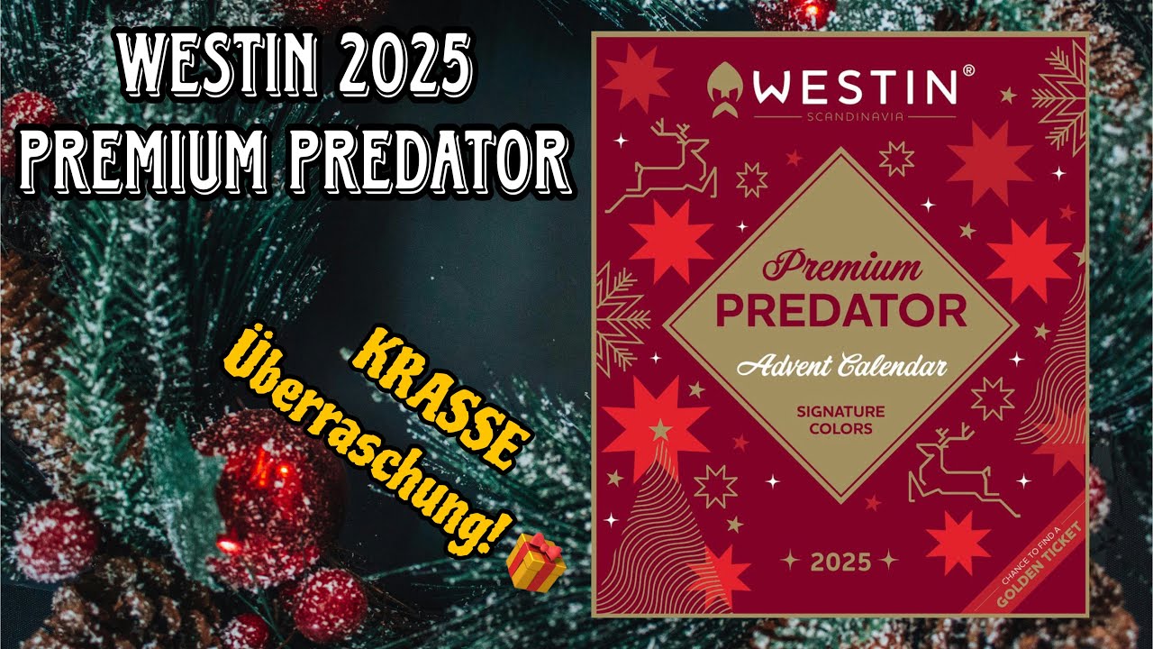 Žvejo Advento kalendorius Westin Premium Predator 2025 Žvejo Advento kalendorius Westin Premium Predator 2025