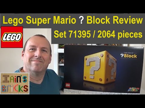 Lego in-depth Review 71395 Super Mario 64 ? Question Mark Block - Nintendo