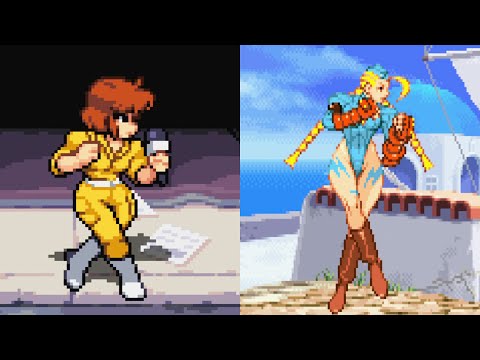 TMNT Shredder's Revenge - Fighting Game References (April O'Neil)