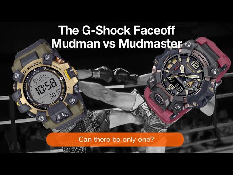 Casio G-Shock Mudman vs Mudmaster - What should you buy?