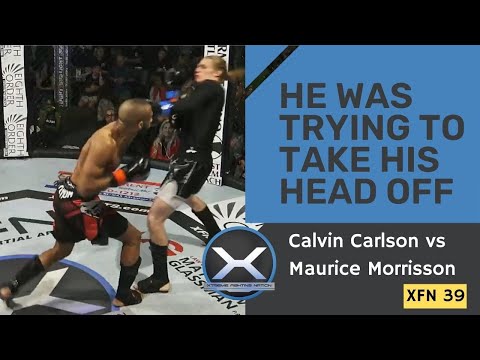 XFN 39 - Calvin Carlson vs Maurice Morrisson