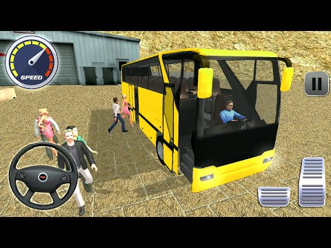 Bus Driving Simulator Uphill Offroad Bus Driver 2021– New Android Gameplay