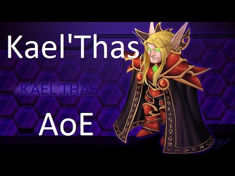 Heroes of the Storm - The (AoE) Damage Potential of Kael'Thas (Mega Kills)