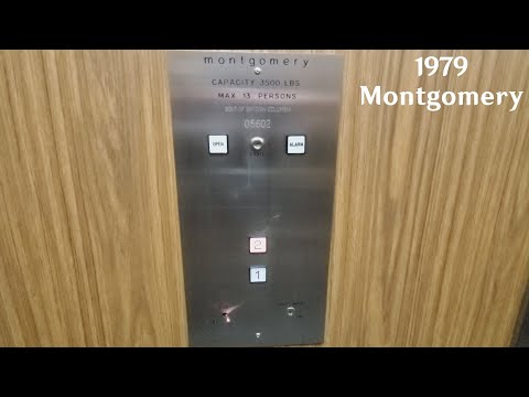 Beautiful 1979 Montgomery Hydraulic Elevator at Tsawwassen Professional Building - Delta BC